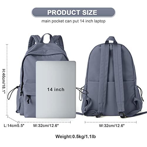 UPPACK backpack Lightweight bag Waterproof college backpacks for cute Aesthetic backpack Casual Daypack - Image 3