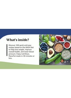 The Everything Easy DASH Diet Cookbook: 200 Quick and Easy Recipes for Weight Loss and Better Health  - Image 1