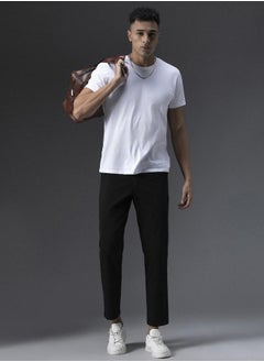 HIGH STAR Men Black Trousers  - Image 1