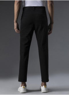 HIGH STAR Men Black Trousers  - Image 3