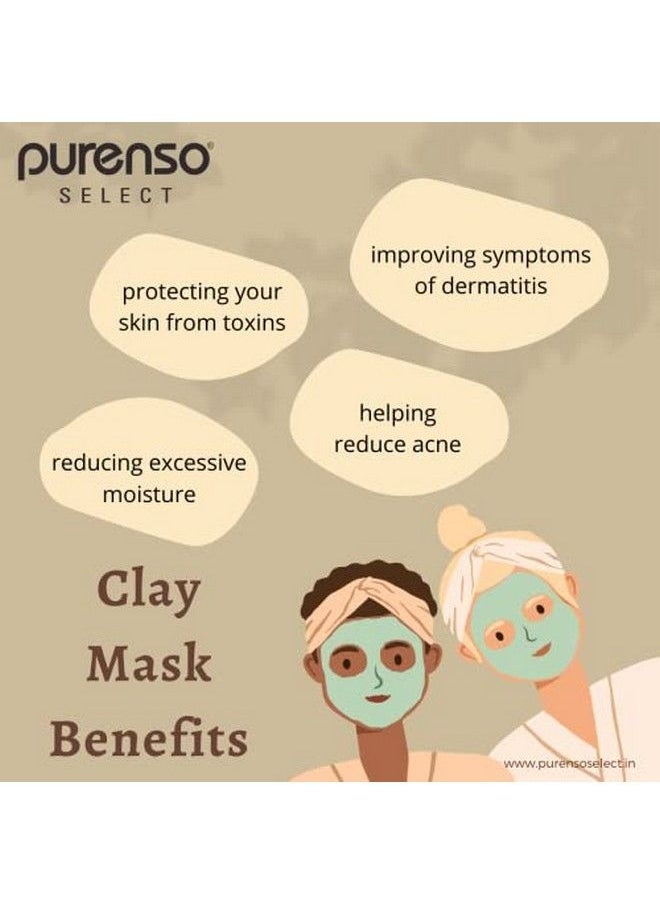 PURENSO - Select 100% Rhassoul Red Clay 1Kg - Image 1