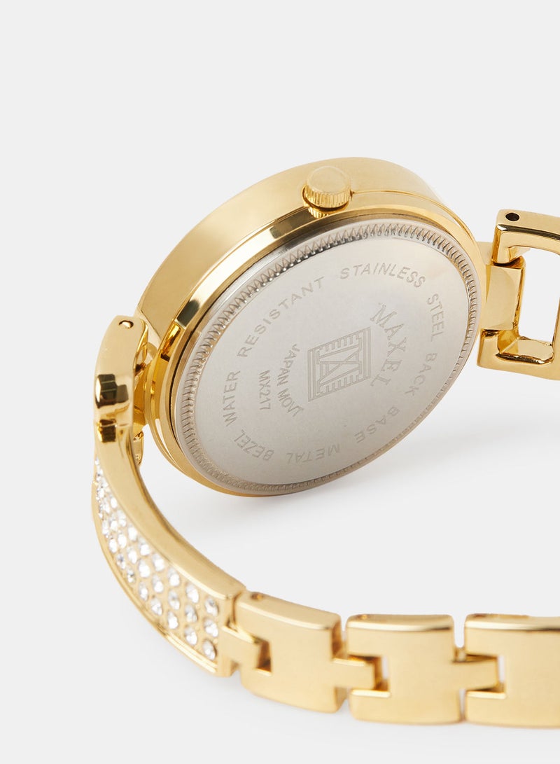 Maxel Women's Fashion And Elegant Waterproof Analog Wrist Watches MX271 - 28mm - Image 4