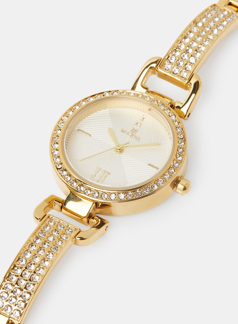 Maxel Women's Fashion And Elegant Waterproof Analog Wrist Watches MX271 - 28mm - Image 2