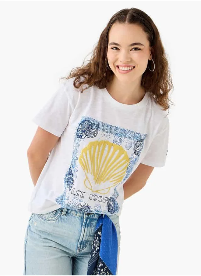 لي كوبر Lee Cooper Graphic Print T-shirt