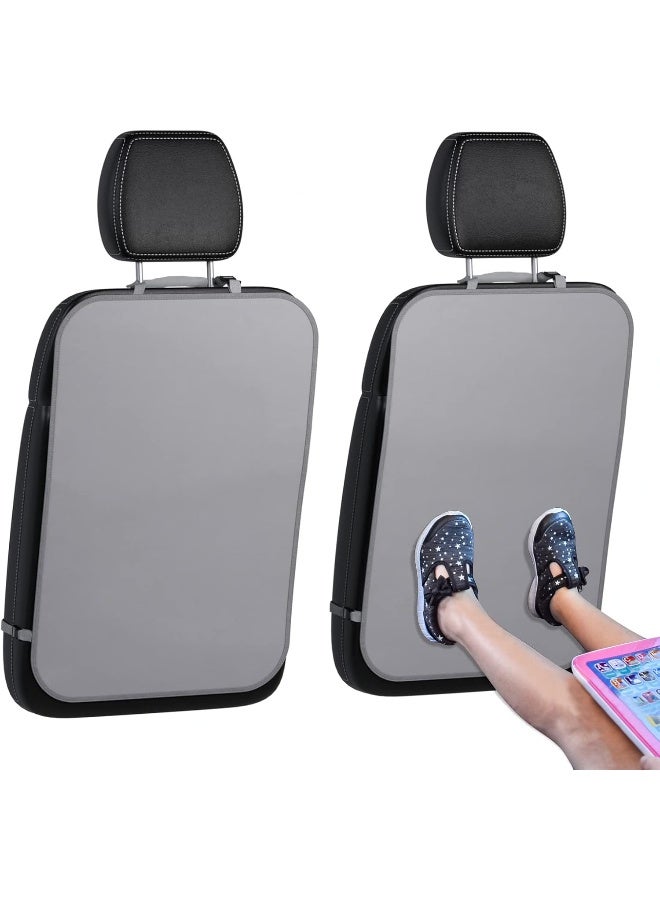 lebogner Back Seat Cover for Kids, 2 Pack X-Large Waterproof Kick Mats Backseat Protector - Image 1