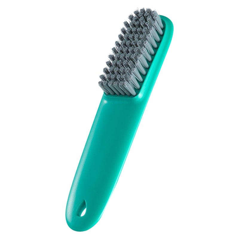 Laundry Brush: Comfortable Plastic Handle, Large Brush Surface - Portable Stain Remover for Home Travel Garment Care - Image 1