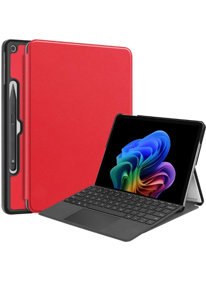 Case for Microsoft Surface Pro 12 (2025) 12 inch, Lightweight PU Leather Case Anti-Drop Shockproof Protective Stand Cover for Microsoft Surface Pro 12 - Image 1
