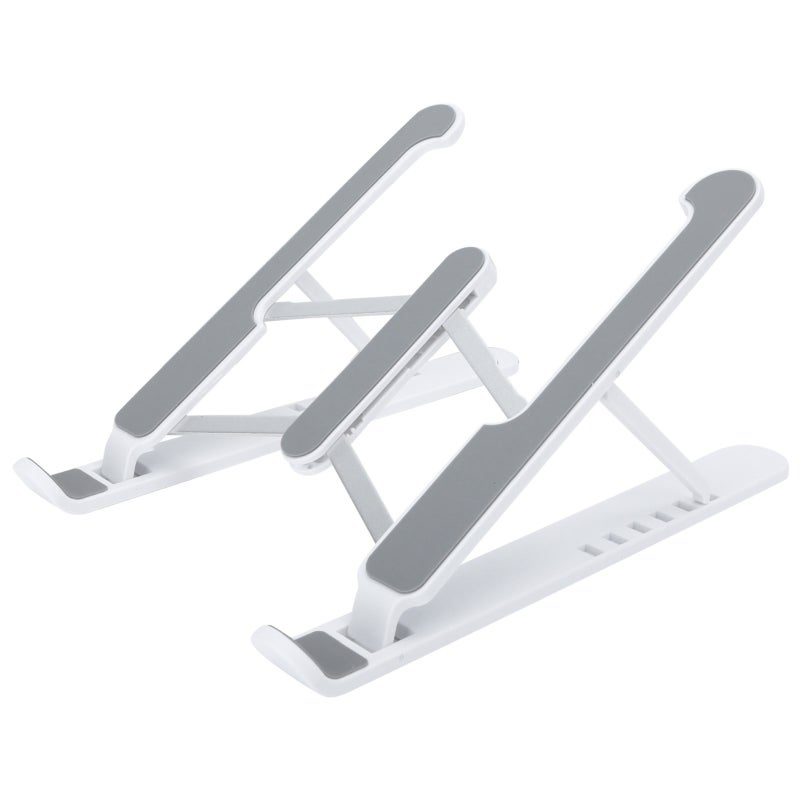 Portable Foldable Notebook Stand Height Adjustable 11-17 Inch Laptop Stand - Hollow Cooling Design Multi Position Foldable Notebook Bracket for Comfortable Use - Image 4