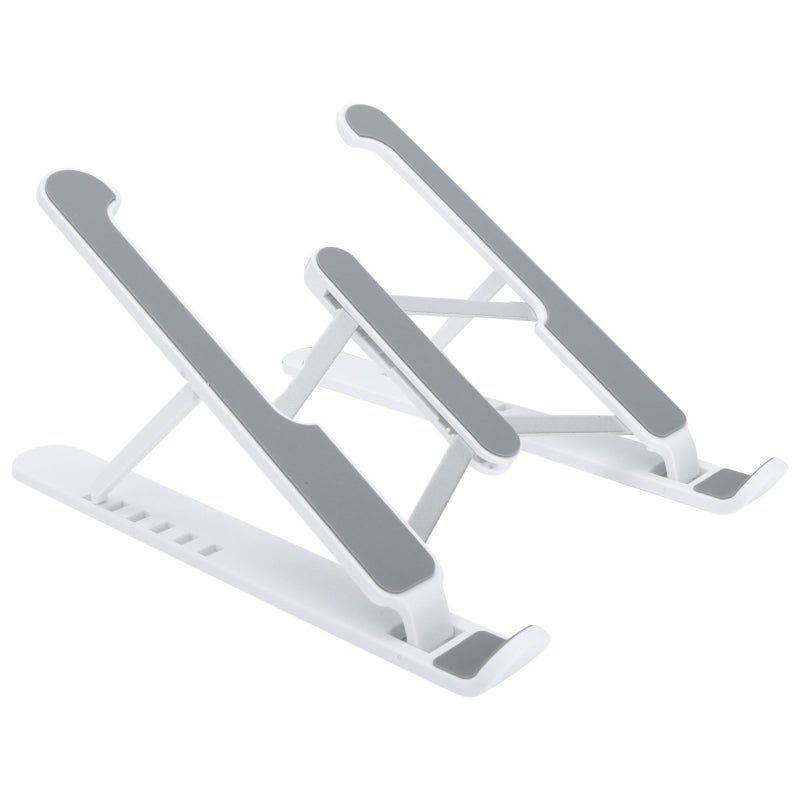 Portable Foldable Notebook Stand Height Adjustable 11-17 Inch Laptop Stand - Hollow Cooling Design Multi Position Foldable Notebook Bracket for Comfortable Use - Image 2