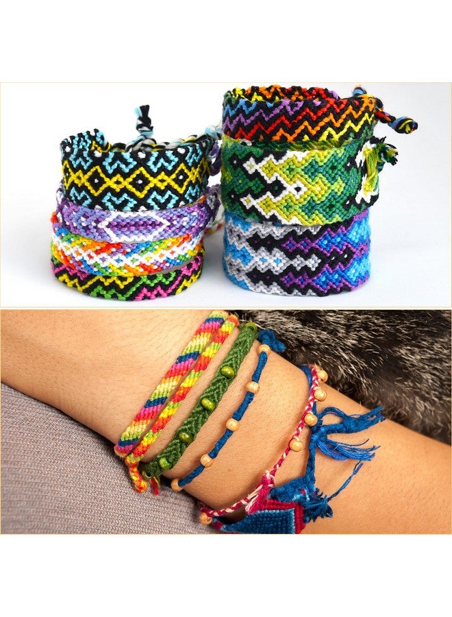 Caydo Caydo Embroidery Floss 126 Skeins Embroidery Thread, Color Friendship Bracelet String for Bracelet Making, Sewing Crafts - Image 3