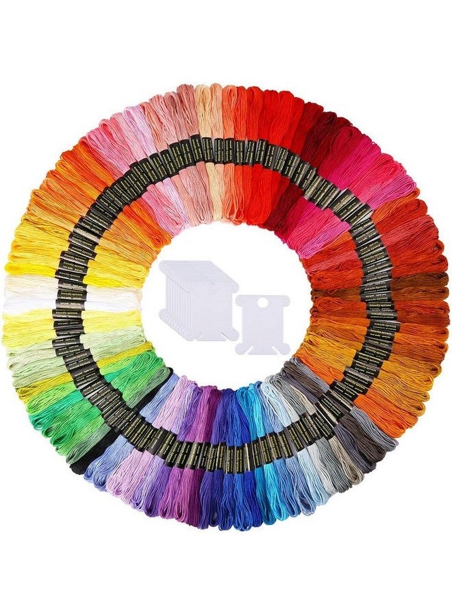 Caydo Caydo Embroidery Floss 126 Skeins Embroidery Thread, Color Friendship Bracelet String for Bracelet Making, Sewing Crafts - Image 1