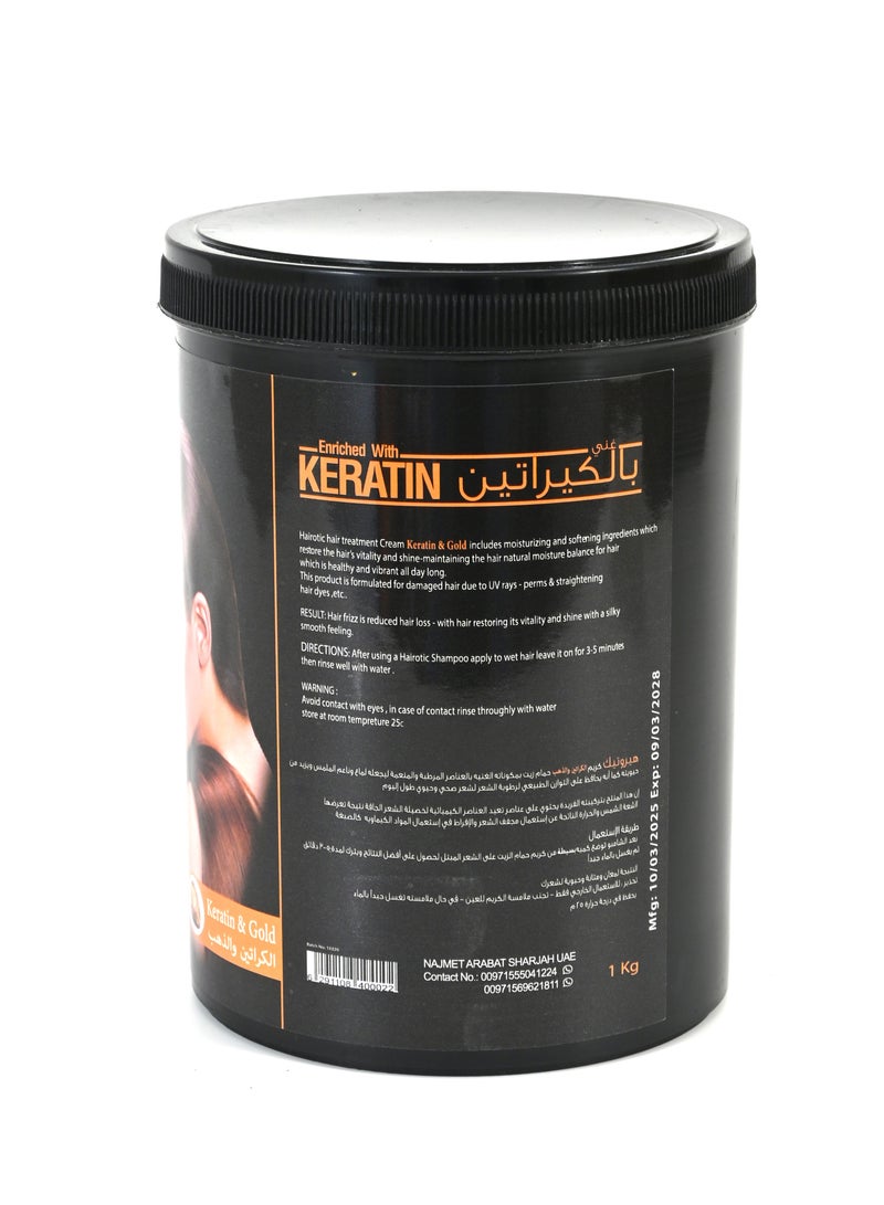 active max Hair Treatment  Mask With Keratin and Gold - Image 3