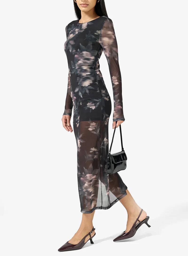 جينجر حذاء بكعب رفيع وحزام خلفي