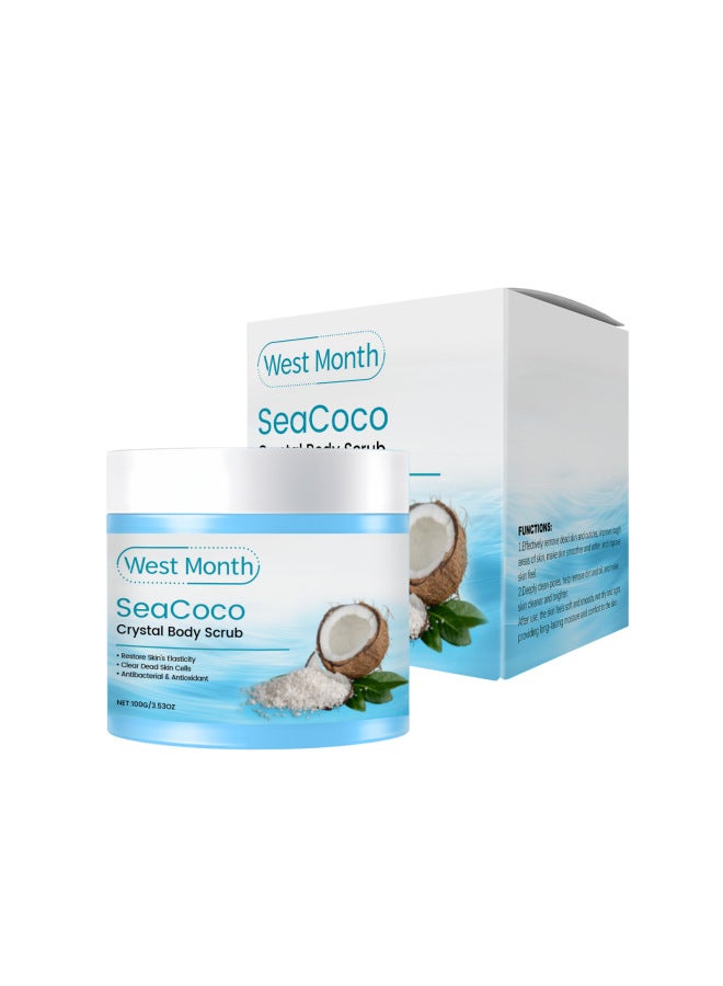 West Month Body Scrub Purifying Body Softening Crystal Scrub - Image 1