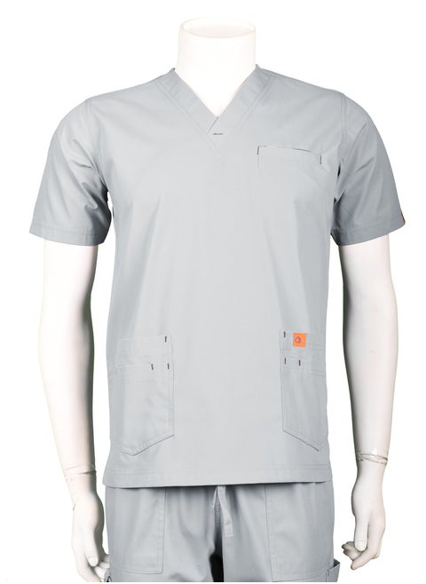 Oxygen Unisex Scrub Set - Light Gray B123
