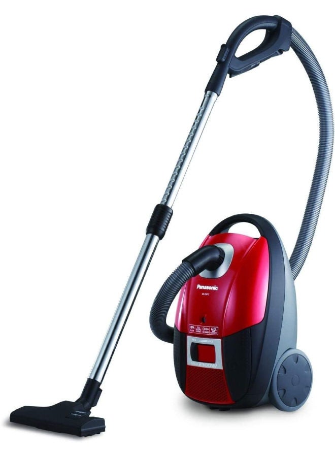 Panasonic Vacuum Cleaner 1900 W MC-CG711R149/MC-CG711R349 Red/Black - Image 1