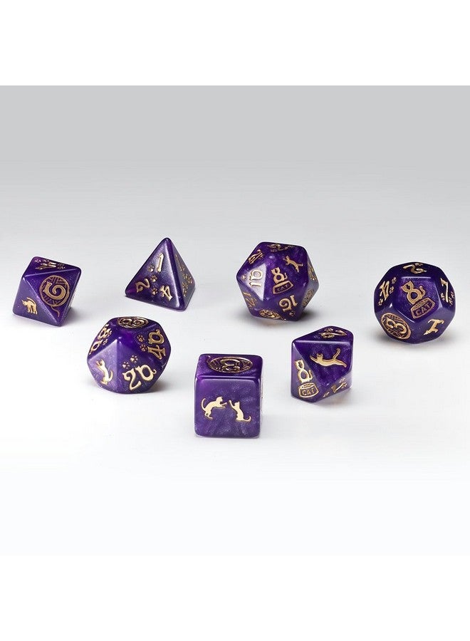 Q WORKSHOP Cats Dice Set: Purrito - Image 3