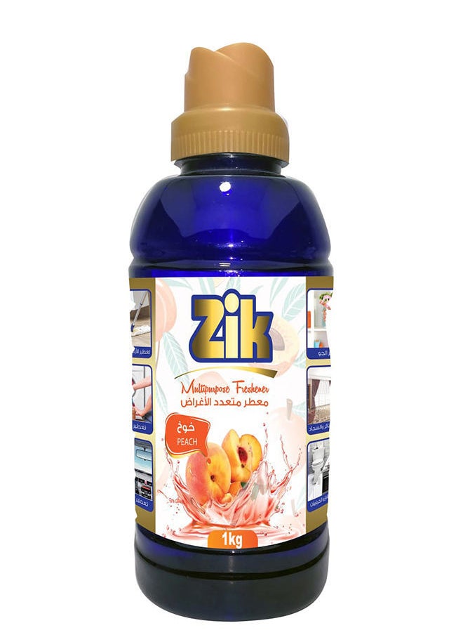 zik Multipurpose Freshener with Peach Scent 1L 