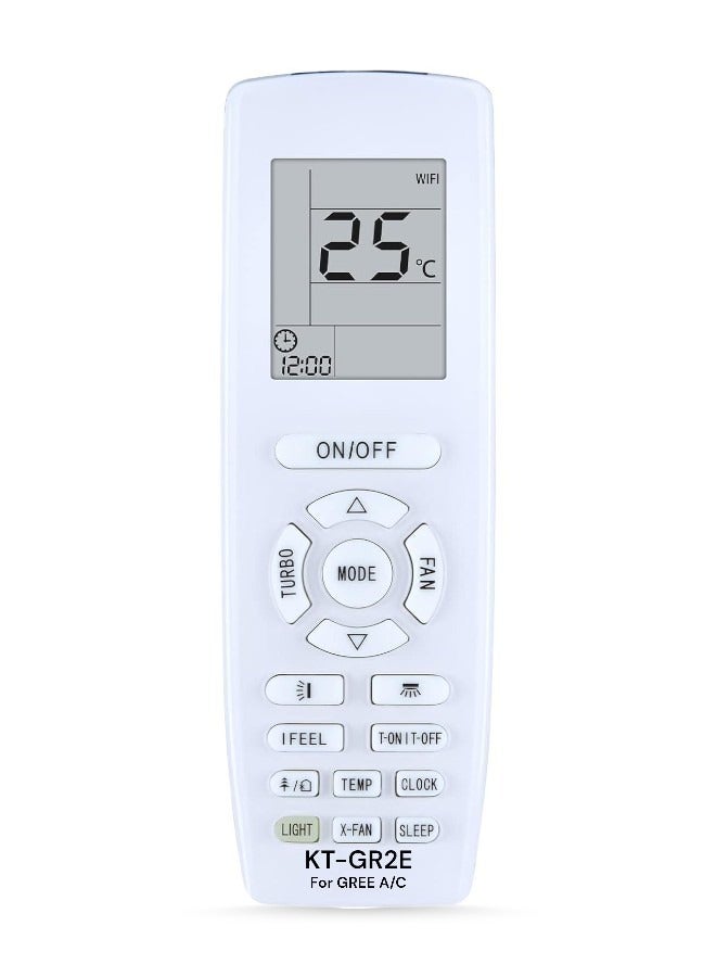 ريموت مكيف جري كي تي جري 2 لمكيفات جري أيه سي KT-GR2E FOR GREE A/C - Image 1