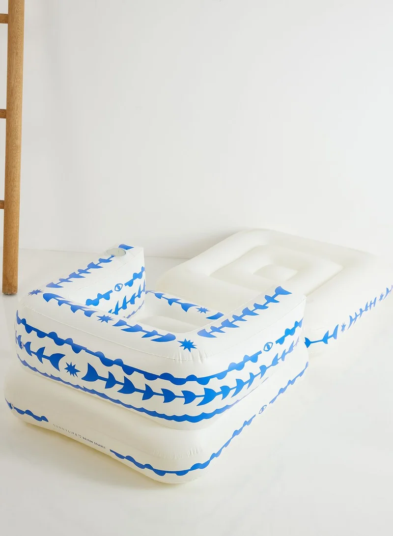 SUNNY LIFE Inflatable Lilo Chair My Mediterranean