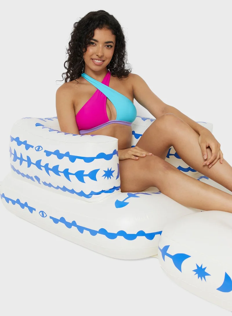SUNNY LIFE Inflatable Lilo Chair My Mediterranean