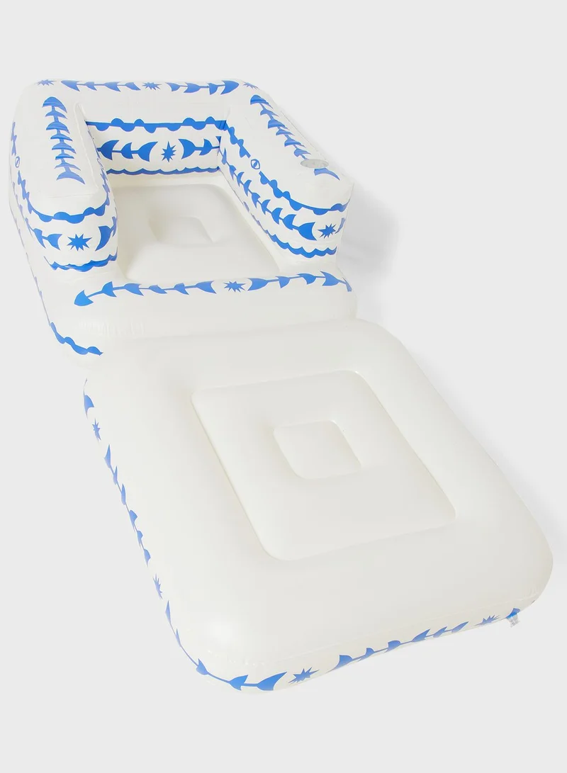 SUNNY LIFE Inflatable Lilo Chair My Mediterranean