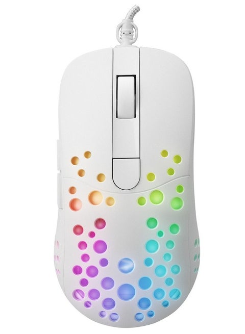 8000 DPI Wired Gaming Mouse White