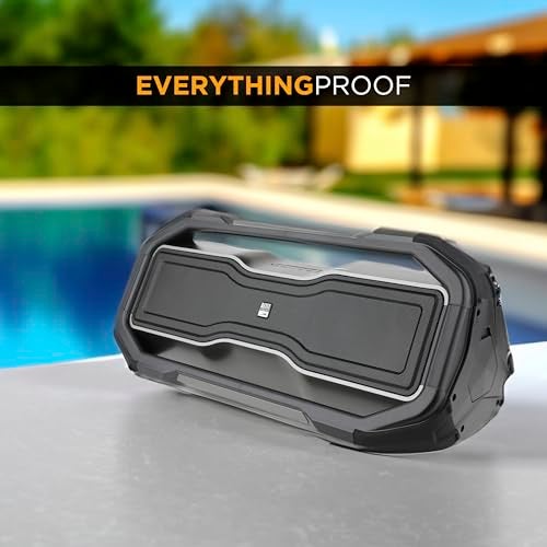 Altec Lansing - ROCKBOX Wireless Bluetooth Speaker, Portable Waterproof Speaker with 20 Hour Playtime and 5 Illuminating LED Light Modes, Floating Wireless for Indoors and Outdoors - Image 3