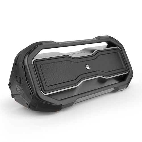 Altec Lansing - ROCKBOX Wireless Bluetooth Speaker, Portable Waterproof Speaker with 20 Hour Playtime and 5 Illuminating LED Light Modes, Floating Wireless for Indoors and Outdoors - Image 1
