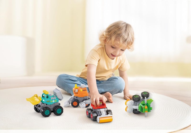 Hola Stunt Construction & Road Truck for Toddlers – Friction-Powered 4WD Vehicle with Drifting Action - Image 2