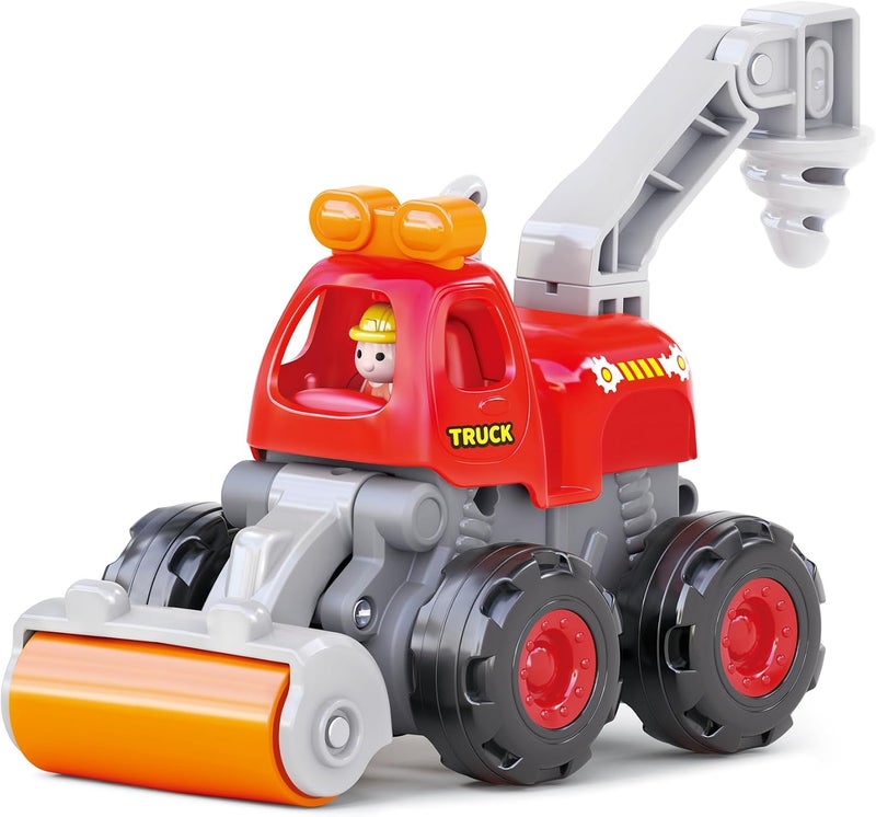 Hola Stunt Construction & Road Truck for Toddlers – Friction-Powered 4WD Vehicle with Drifting Action - Image 1