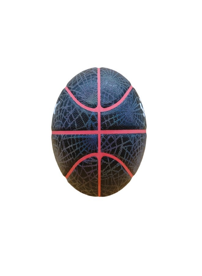 Vinex Basketball Reflexa, Made of Super Thick Hi-Grade PU with Reflective Effect, Suitable for Indoor-Outdoor Competition, Practice, Training for All Ages Players Kids, Teens, and Adults (Size: 5) - Image 3