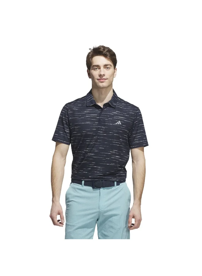 adidas Adidas Ult Mesh Prt Lc Blue Polo Shirt (Short Sleeve) Polo Shirts For Men