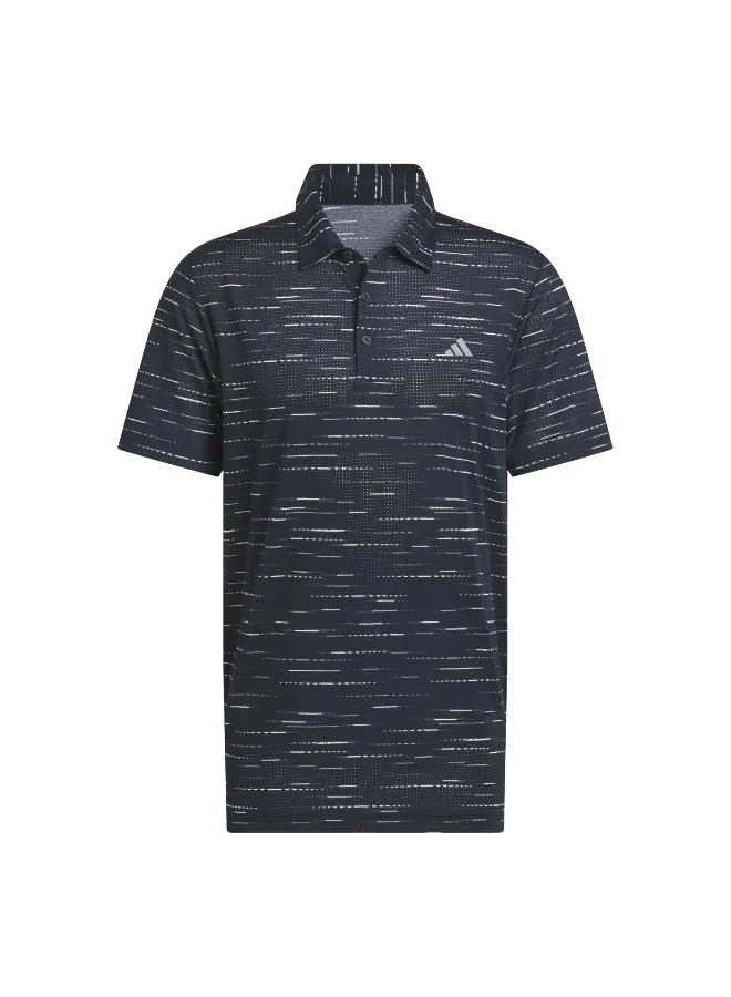 adidas Adidas Ult Mesh Prt Lc Blue Polo Shirt (Short Sleeve) Polo Shirts For Men