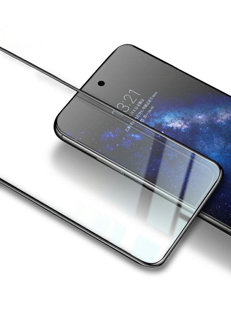 Wtech Samsung Galaxy Z Fold7 5G 2025 Premium E2E Series Full Glue Full Cover Tempered Glass Screen Protector (MSGECN) - Clear/Black - Image 3