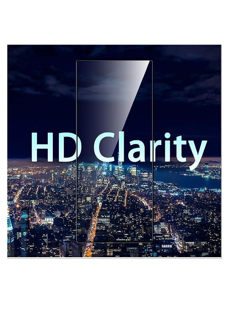 Wtech Samsung Galaxy Z Fold7 5G 2025 Premium E2E Series Full Glue Full Cover Tempered Glass Screen Protector (MSGECN) - Clear/Black - Image 5