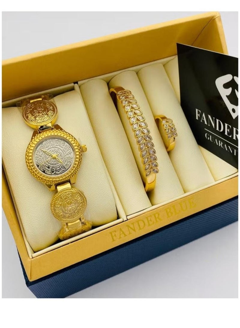 -Women's FenderBlue watch, modern steel design