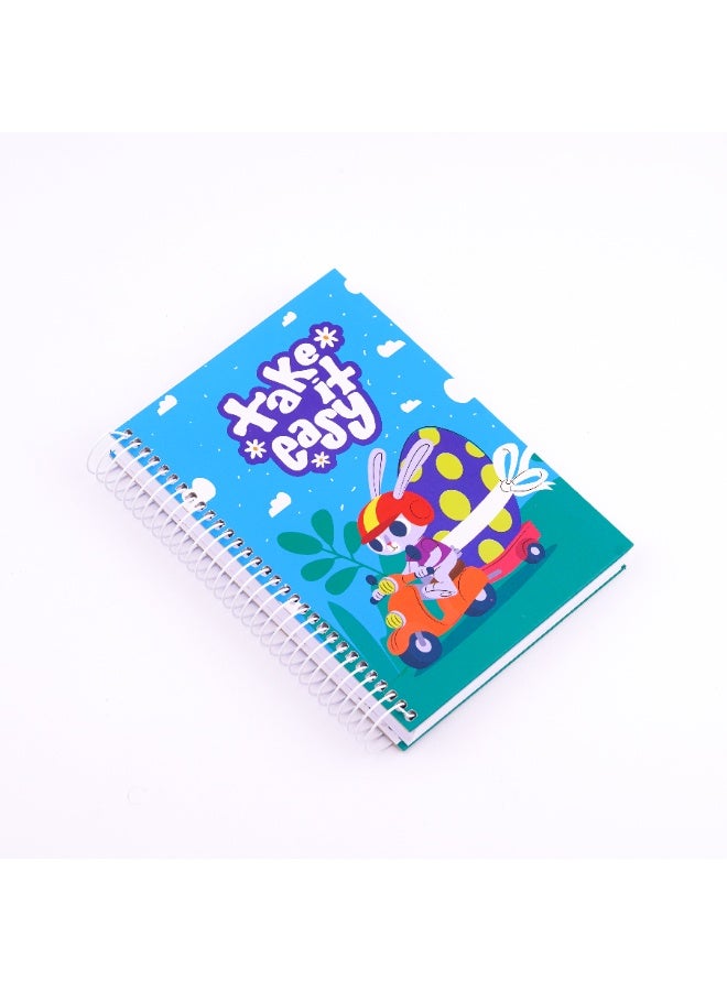 برج العرب نوت بوك A5 سلك مطبوع 100 ورقة - Image 1