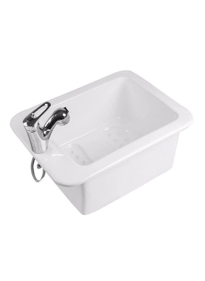 globalstar Black Professional Ceramic Pedicure Basin BS-P01 