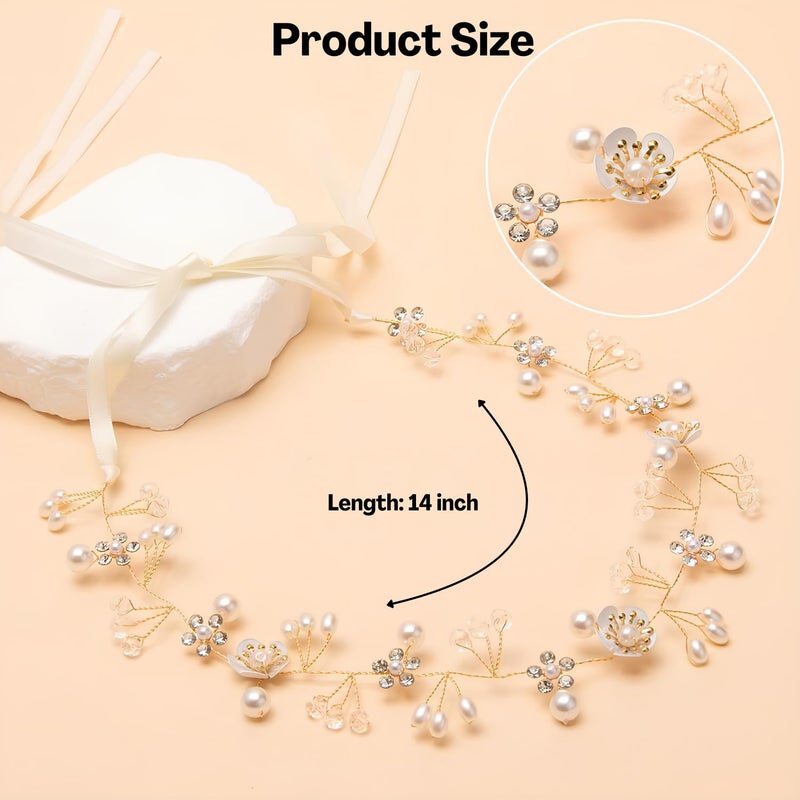 Flavizo Tiara for Women and Girls, Sparkling Flower Crown for Kids Birthday, Elegant Headpiece for Baby Girl, Stylish Hair Accessory for Wedding, Party, Pageant, Photoshoot - Image 2