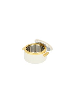La Mesa LA MESA FOOD WARMER 1 LITER  MATT WHITE BODY+MATT GOLD  - Image 2