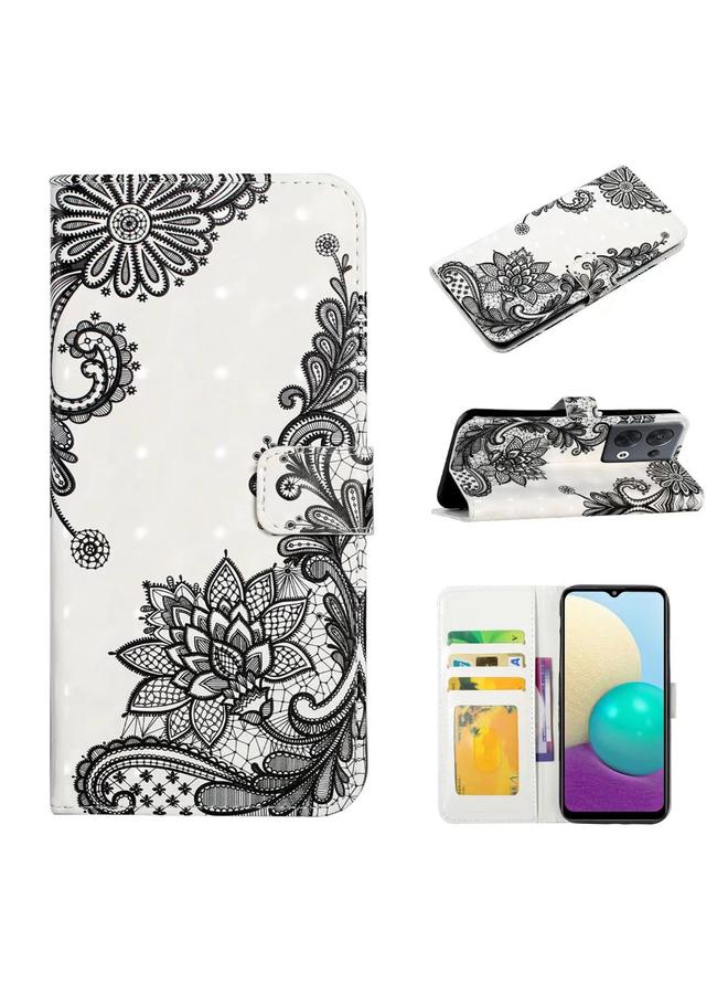 S-TOP Case For OPPO Reno8 Oil Embossed 3D Drawing Leather Phone Case - Image 1