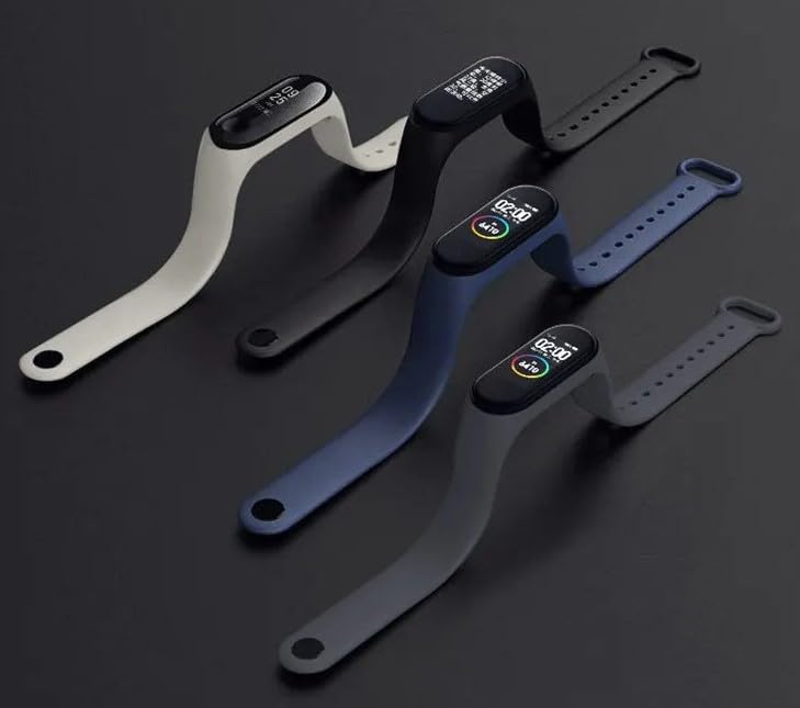INEFABLE Mi SmartWatch 5 and 6 Watch Strap Original Watch Strap M5/M6 - Pack of 1 - Black - (Device Not Included - Not Compatible with Mi Band M1/M2/M3/M4) - Image 3