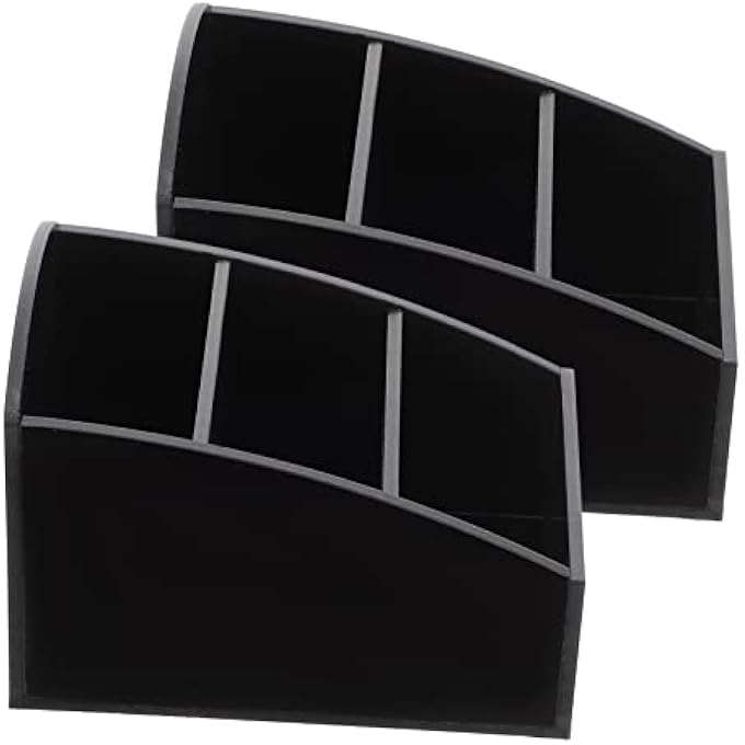 PRETYZOOM 2 X Storage Box For Coffee Pods Tea Bags Coffee Bar Sugar Packets Coffee Bar Holder For Coffee Bags Desk Accessories Storage Box Sugar Bag Holder - Image 1