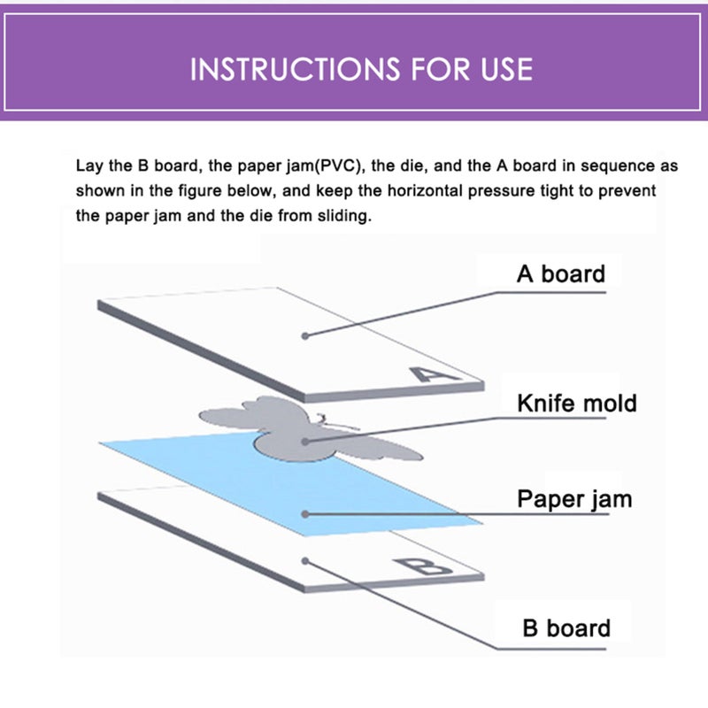 Portable Manual Die Cutting & Embossing Machine DIY Scrapbooking Die-Cut Machine with Cutting Pads for Paper Card Making Decoration Arts & Crafts Handmake Projects Tools - Image 5