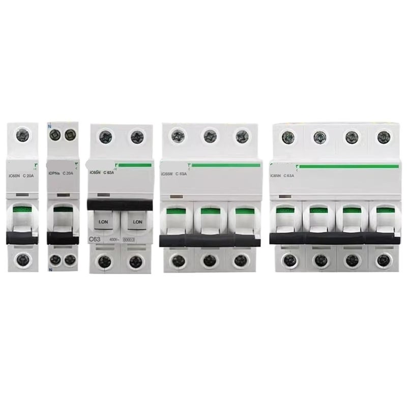 IC65N 1P N 25A قاطع دائرة مصغر مفتاح هواء MCB iDPNa iC65N - Image 3