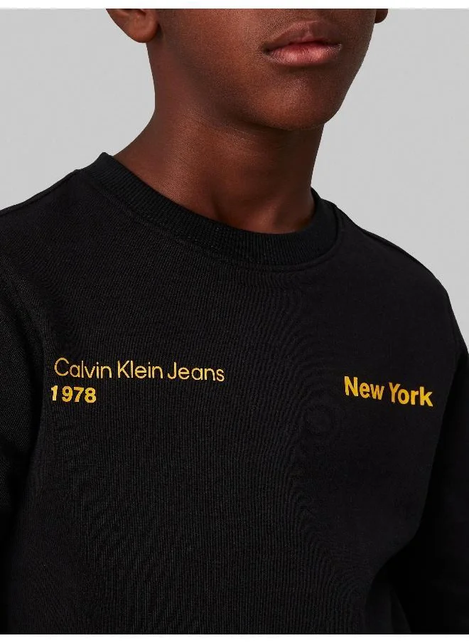 Calvin Klein Jeans TERRY GRAPHIC CN