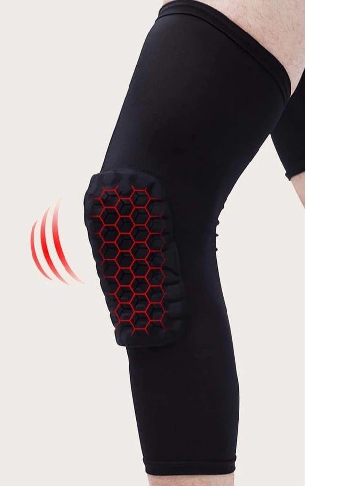 Knee Support Corset with Sponge Padding Long One Piece - Image 1