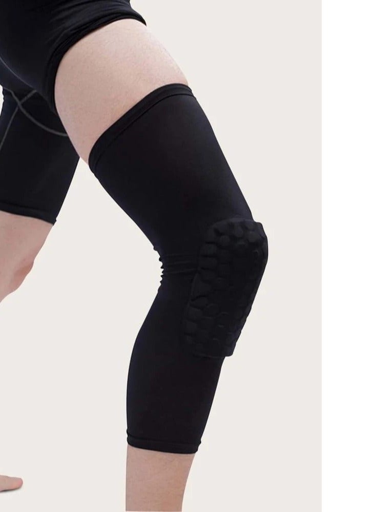 Knee Support Corset with Sponge Padding Long One Piece - Image 4