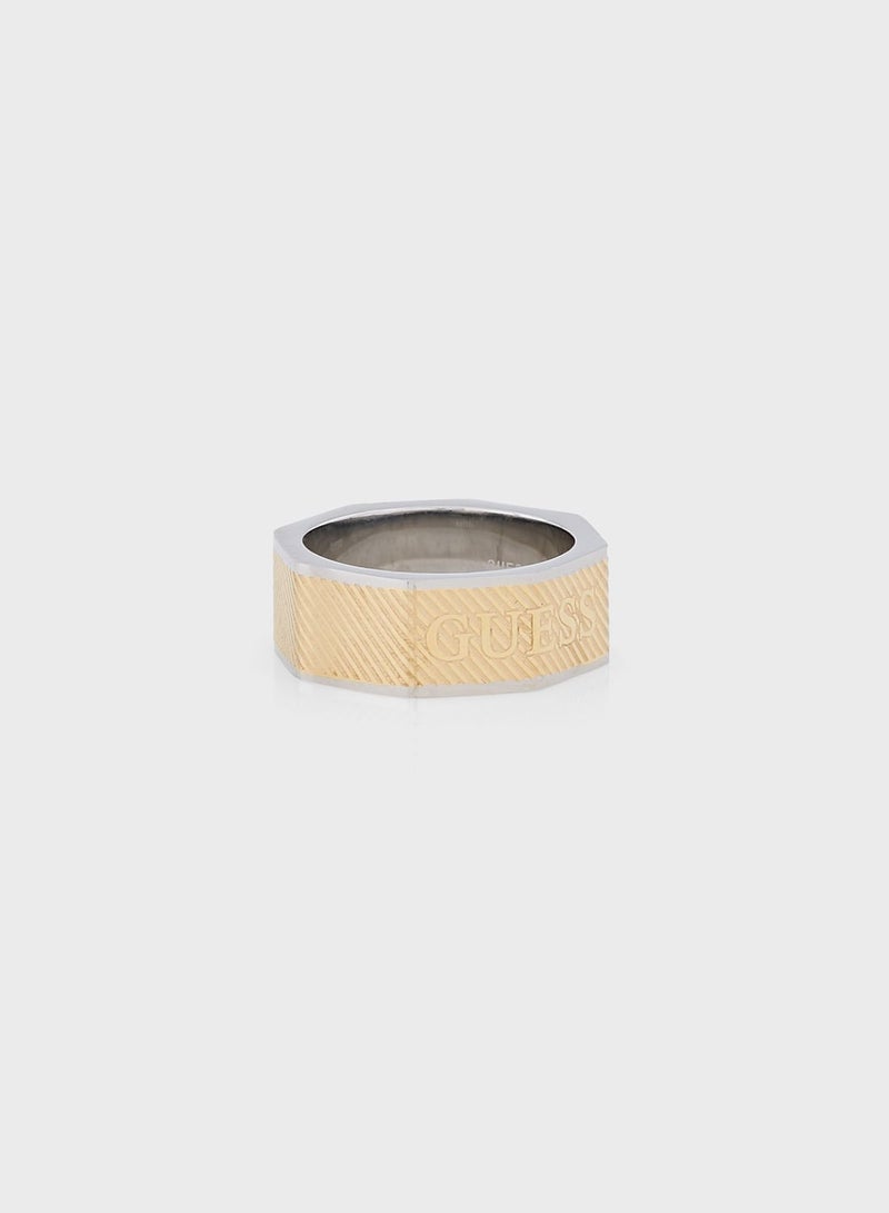 GUESS Rosegold Band Ring  - Image 2